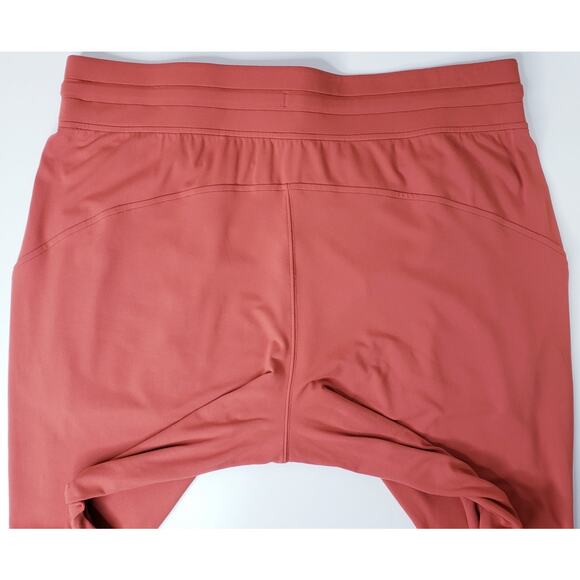 LULULEMON W6BYKS Ready to Rulu High-Rise Cropped Jogger Women's Size 14 Orange - Picture 7 of 14
